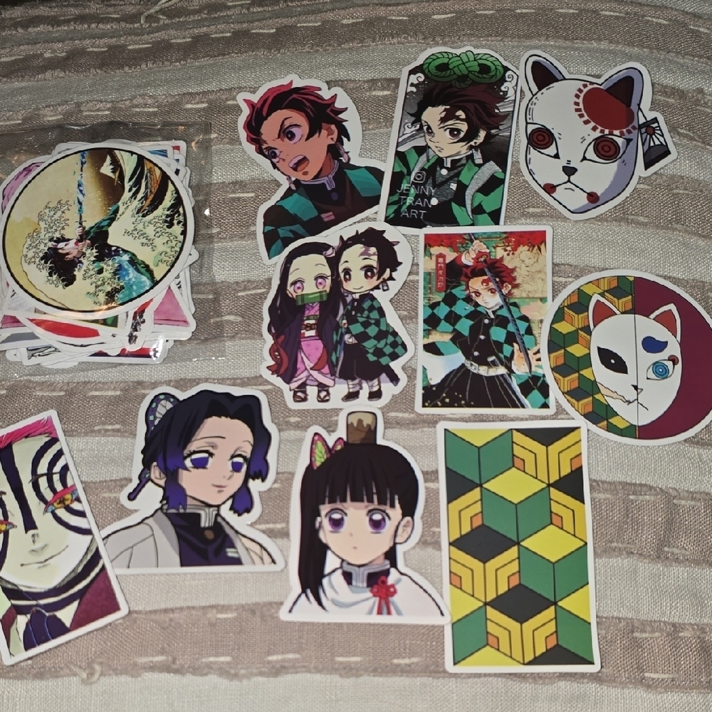 Anime Character Sticker Set- 51
